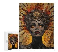 Rompecabezas para Adultos 500 PCS Queen of Fire Mosaic Rompecabezas para Adolescentes Juego De Ingenio Análisis Y Lógica 500 PCS