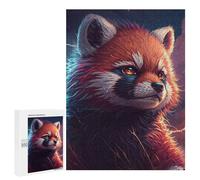 Rompecabezas para Adultos 500 PCS Red Panda Lightning Storm -1 Rompecabezas para Adultos Juego Familiar Regalos para Mujeres Regalo De Cumpleaños, Regalos, 500 PCS