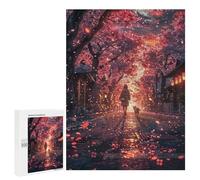 Rompecabezas para Adultos 500 PCS Rompecabezas Anime Girl in Japan Rompecabezas para Adultos Juguete Decoración De Pared Aliviador del Estrés Difícil Y Desafiante 500 PCS