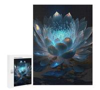 Rompecabezas para Adultos 500 PCS Rompecabezas Colorful Lotus Flowers Rompecabezas para Adultos Juguete Decoración De Pared Aliviador del Estrés Difícil Y Desafiante 500 PCS