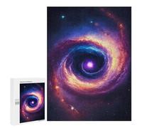Rompecabezas para Adultos 500 PCS Rompecabezas Cosmic Spiral Nebula Rompecabezas para Adultos Juguete Decoración De Pared Aliviador del Estrés Difícil Y Desafiante 500 PCS