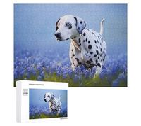 Rompecabezas para Adultos 500 PCS Rompecabezas Dalmatian Dog Rompecabezas para Adultos Juego De Ingenio Análisis Y Lógica Interacción Entre Padres E Hijos 500 PCS