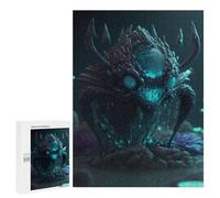 Rompecabezas para Adultos 500 PCS Rompecabezas Deep Sea Guardian Statue Rompecabezas para Adultos Juguete Decoración De Pared Aliviador del Estrés Difícil Y Desafiante 500 PCS