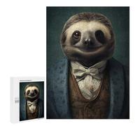 Rompecabezas para Adultos 500 PCS Rompecabezas Sloth Animal Funny Rompecabezas para Adultos Juego De Ingenio Análisis Y Lógica Interacción Entre Padres E Hijos 500 PCS