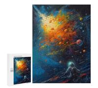 Rompecabezas para Adultos 500 PCS Rompecabezas The Beauty of Space Rompecabezas para Adultos Juguete Decoración De Pared Aliviador del Estrés Difícil Y Desafiante 500 PCS