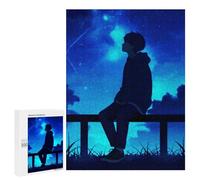 Rompecabezas para Adultos 500 PCS Sad Boy Rompecabezas para Adultos Juegos Relajantes Mejora La Memoria Cumpleaños Y Navidad 500 PCS