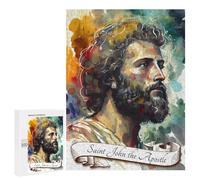 Rompecabezas para Adultos 500 PCS Saint John The Apostle Rompecabezas para Adolescentes Juego De Ingenio Análisis Y Lógica 500 PCS