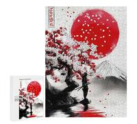 Rompecabezas para Adultos 500 PCS Soul of Japan Rompecabezas para Adultos Juegos Relajantes Mejora La Memoria Cumpleaños Y Navidad 500 PCS