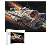 Rompecabezas para Adultos 500 PCS Space Odyssey The Journey Begins Rompecabezas para Adultos Juegos Divertidos Pero Regalos Divertidos Y Humorísticos para Amigos Y Familiares 500 PCS