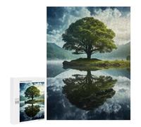 Rompecabezas para Adultos 500 PCS The Summer Tree of Life Rompecabezas para Adultos Juegos Relajantes Decoración De Pared Regalos para Amigos Y Familiares 500 PCS