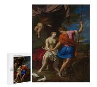 Rompecabezas para Adultos 500 PCS Venus and Adonis 1650 Rompecabezas para Adultos Juegos Relajantes Mejora La Memoria Cumpleaños Y Navidad 500 PCS