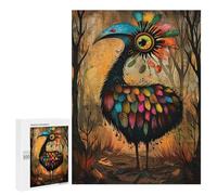 Rompecabezas para Adultos 500 PCS Vibrant Forest Dodo Rompecabezas para Adultos Juegos Familiares Alivia El Estrés Regalo De Cumpleaños, Regalos, 500 PCS