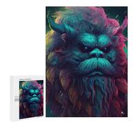 Rompecabezas para Adultos 500 PCS Yeti Supernaturalism Rompecabezas Juegos Relajantes Análisis Y Lógica Cumpleaños Y Navidad 500 PCS