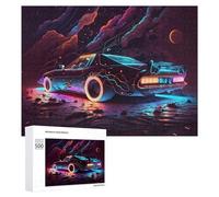 Rompecabezas para adultos, 500 piezas, rompecabezas de neón para adultos, juegos de relajación, regalos de cumpleaños, regalos, 500 piezas