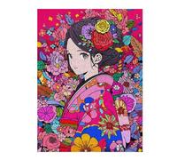Rompecabezas para Adultos 52x38cm/1000pcs Anime Girl Kawaii Manga Rompecabezas para Adultos Juego De Ingenio Regalo De Cumpleaños Cumpleaños 52x38cm/1000pcs