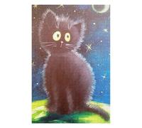 Rompecabezas para Adultos 75x50cm/1000pcs Black Cat Rompecabezas para Adultos Juego De Ingenio Juego Difícil Y Desafiante Regalos 75x50cm/1000pcs