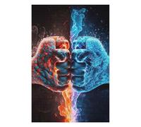 Rompecabezas para Adultos 75x50cm/1000pcs Boxing Gloves Rompecabezas para Adolescentes Juego Familiar Decoración Desafiante De Completar 75x50cm/1000pcs