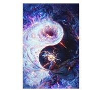 Rompecabezas para Adultos 75x50cm/1000pcs Cosmic Yin-Yang Dance-1 Rompecabezas para Adolescentes Juegos Familiares Análisis Y Lógica Interacción Entre Padres E Hijos 75x50cm/1000pcs