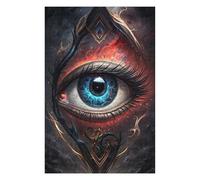 Rompecabezas para Adultos 75x50cm/1000pcs Eye of The Beholder Mystic Vision Rompecabezas Juguetes Antiestrés Carrera De Velocidad Manual Regalos para Amigos Y Familiares 75x50cm/1000pcs