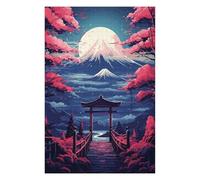 Rompecabezas para Adultos 75x50cm/1000pcs Japanese Landscapes Rompecabezas para Adultos Juego De Ingenio para Mejorar La Memoria Actividades Divertidas En Casa, 75x50cm/1000pcs