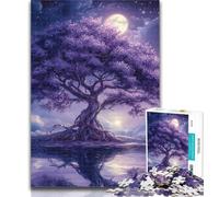 Rompecabezas para Adultos Árbol de la Vida, 1000 Piezas, para Adultos y Adolescentes, colección de Artistas, Juego Intelectual, Bellas Artes, 50x75cm
