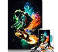 Rompecabezas para Adultos Astro en Llamas, 1000 Piezas, Juguetes educativos, interacción Entre Padres e Hijos, 75x50cm