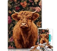 Rompecabezas para Adultos Baby Yak 1000 Piezas Juguetes educativos antiestrés con Papá Noel 50x75cm