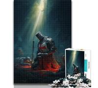 Rompecabezas para Adultos: Caballeros Medievales, 1000 Piezas, para Adolescentes, Ideal para Mujeres y Hombres, 75x50cm