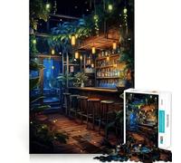 Rompecabezas para Adultos California Bar de 1000 Piezas, Ideal para ejercitar la Mente, hogar o para armar Regalo de cumpleaños (38x52cm)