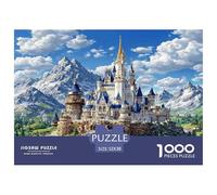 Rompecabezas para Adultos - Castillo, Un Desafiante Acertijo, Torre del Arte, para Toda La Familia, Regalos Adultos Y Niños 52x38cm/1000pcs