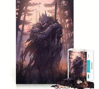 Rompecabezas para Adultos Cazador de Sombras, 1000 Piezas, fortalece la Memoria, Tranquilo, calmado, Bordes limpios, Arte Coleccionable 38x52cm