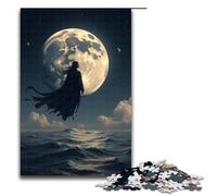 Rompecabezas para Adultos Chang'e Flies to The Moon de 1000 Piezas. Rompecabezas de Madera para Adultos y niños a Partir de 12 años. 1000 Piezas (75 x 50 cm).