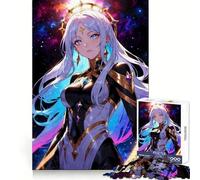 Rompecabezas para Adultos Chica Anime en Cosmos de 1000 Piezas Ejercicio cognitivo Relájate fácilmente Sin Bordes ásperos Regalo Ideal para Las Fiestas (38x52cm)