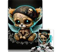 Rompecabezas para Adultos, Coloridos Rompecabezas de Piratas Chihuahua, para Adultos, para Juegos educativos, desafío, Juguetes, colección de Artistas, Bellas Artes, 26x38cm