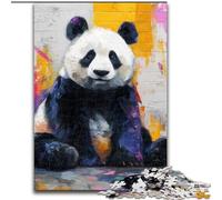 Rompecabezas para Adultos con 1000 grafitis de Pandas, para Mayores de 14 años Cada Pieza es única Juego Divertido y desafiante para Toda la Familia Un Buen Regalo (tamaño 50x75cm)