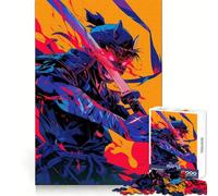 Rompecabezas para Adultos con diseño de Guerrero samurái, 1000 Piezas, Juguete para ejercitar la Mente, Ideal para Relajarse y Disfrutar del Arte Regalo artístico (38x52cm)