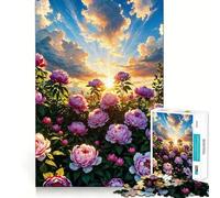 Rompecabezas para Adultos con diseño de Paisaje Natural, 1000 Piezas, Juguete para ejercitar la Mente, Alivio del estrés, diseño para armar, Regalo Encantador (38x52cm)