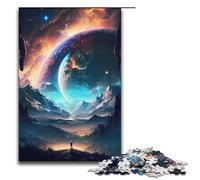 Rompecabezas para Adultos Cosmic Mountain Adventure 1000 Piezas Adolescentes de 14 años en adelante 1000 Piezas (38 x 26 cm)