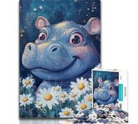 Rompecabezas para Adultos Daisy e Hippo de 1000 Piezas para Adultos y Adolescentes colección de Artistas Juego Intelectual Bellas Artes 50x75cm