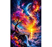 Rompecabezas para Adultos de 100 Piezas | Escenas Amaneceres Espacio | Puzzle Terapéutico de Estimulación Mental y Desconexión Digital, Encaje, Idea de Regalo, 40x28 cm
