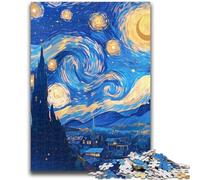Rompecabezas para Adultos de 1000 Bitcoins de Cielo Nocturno para un Juego Educativo desafiante, Juguete Toda la Familia, 26x38cm