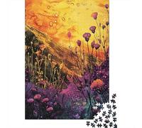 Rompecabezas para Adultos De 1000 Piezas Abstract Floral Wall Art Print Rompecabezas para Adultos Juegos Relajantes Pero Divertidos Y Humorísticos Interacción Entre Padres E Hijos 52x38cm/1000pcs