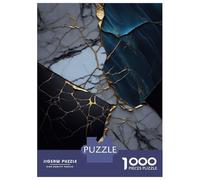 Rompecabezas para Adultos De 1000 Piezas Abstract Marble Kintsugi Rompecabezas para Adolescentes Juego De Ingenio Decoración del Hogar Actividades Divertidas En Casa, 70x50cm/1000pcs