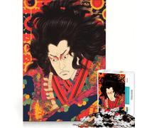 Rompecabezas para Adultos de 1000 Piezas, Actor de Kabuki japonés, Juego Educativo, Carrera de Velocidad Manual, Regalo de cumpleaños, Regalos 38x52cm