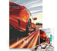 Rompecabezas para Adultos de 1000 Piezas: Acura TLX a Toda Velocidad Juego práctico para Pasar el Tiempo en casa Durante Las Vacaciones y Fortalecer el Amor en Pareja 38x52cm