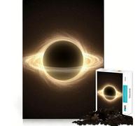 Rompecabezas para Adultos de 1000 Piezas Agujero Negro,Arte de Corte Fino,diversión para Resolver Problemas,Juego para Momentos acogedores,decoración navideña para la Pared 38x52cm