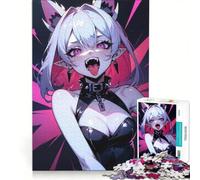 Rompecabezas para Adultos de 1000 Piezas Akasha el Vampiro Loco Juguete Educativo difícil y desafiante Ideal para Fortalecer el Amor en Pareja 50x75cm