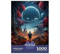 Rompecabezas para Adultos De 1000 Piezas Alien Landscape Adventure Rompecabezas para Adultos Juegos Relajantes Difícil Gran Regalo para Jugar 52x38cm/1000pcs