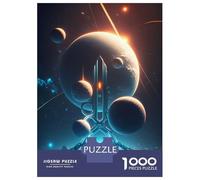 Rompecabezas para Adultos De 1000 Piezas Alien Planet Rompecabezas para Adultos Juegos Familiares Montaje De Patrones Cumpleaños Y Navidad 70x50cm/1000pcs