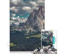 Rompecabezas para Adultos de 1000 Piezas Alpe Di Siusi, Juego de ingenio, desafío exigente, Regalos para Amigos y Familiares 38x26cm